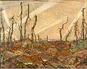 Alexander Young Jackson A Copse oil painting on canvas